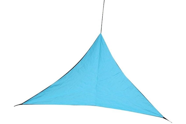 Solskydd, Triangel 4 m, Blå