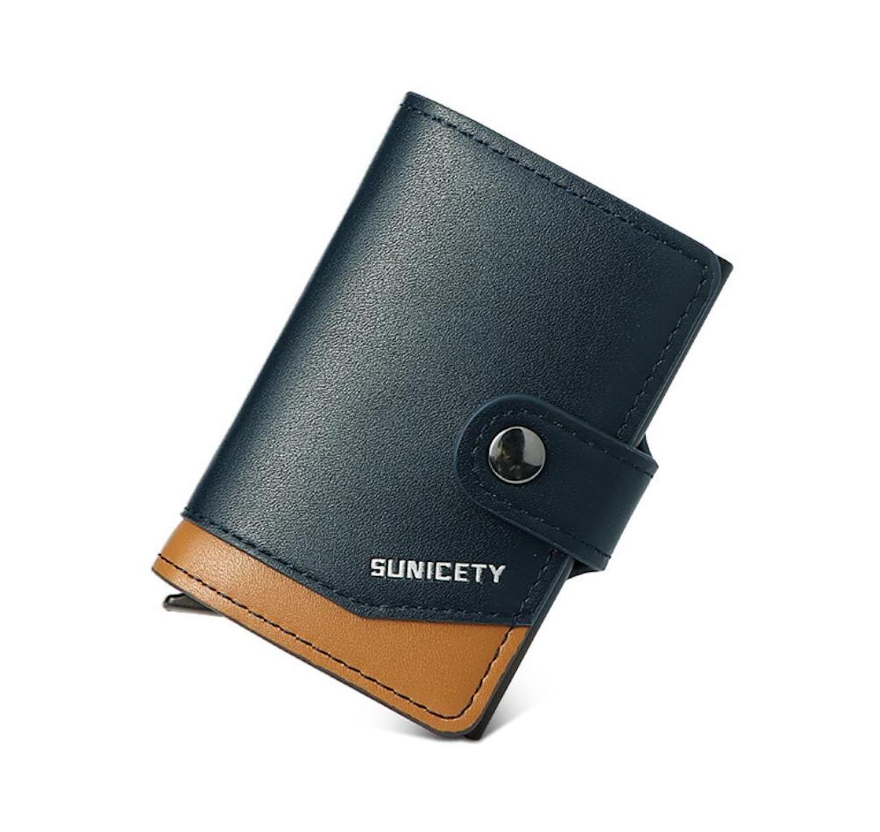 SUNICETY RFID-sikker lommebok i PU-skinn (5 av 8)