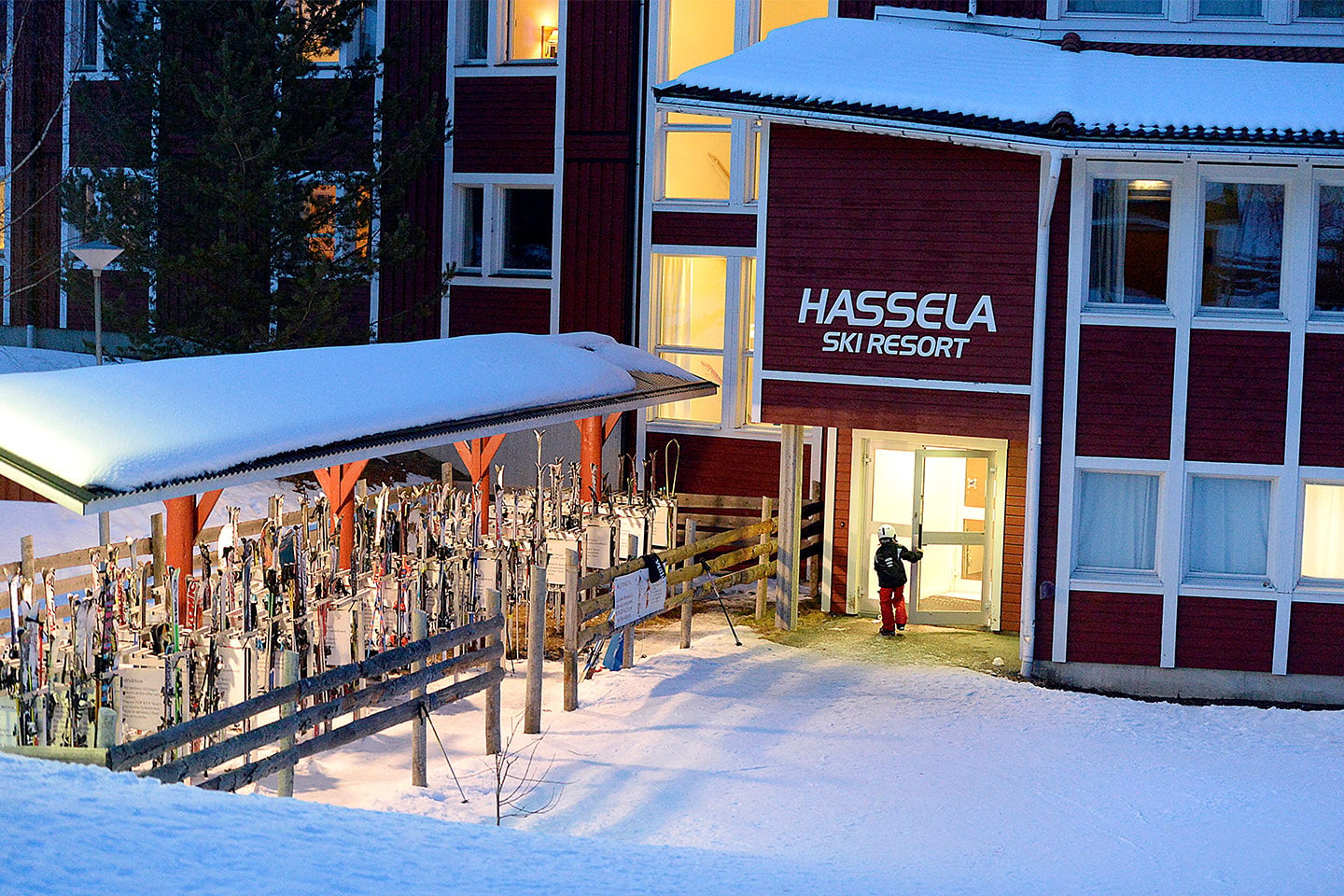 Skidsemester under sportlovet i stuga el. hotell på Hassela Ski Resort (4 av 21) (5 av 21)