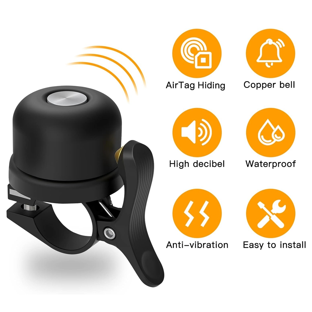 Product Image for Ringklocka med integrerad Airtag-hållare för cykel