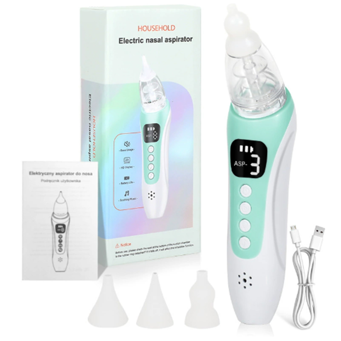 Elektrisk näsaspirator