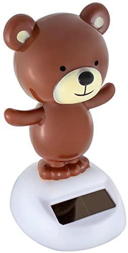 Solcellsdriven dansande björn