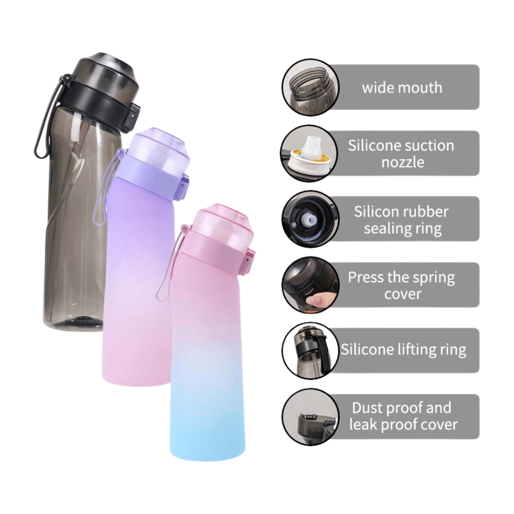 Vannflaske med Duftsmak - Innovativ Hydrering (650 ml)