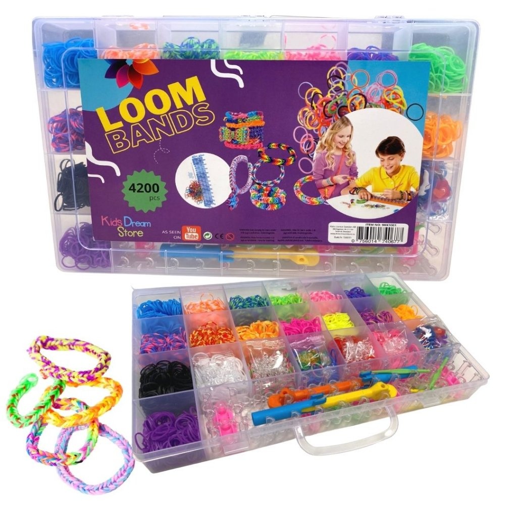 Product Image for Loom band startkit på 4200 delar - Gör dina egna armband!