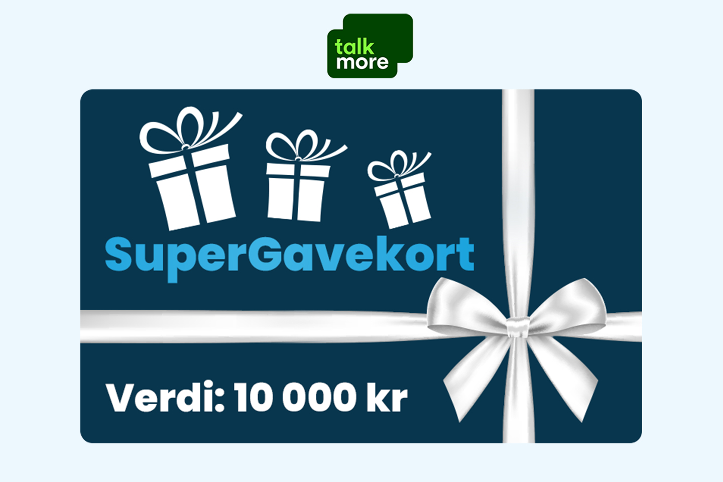 Vinn SuperGavekort verdi 10 000 kr!