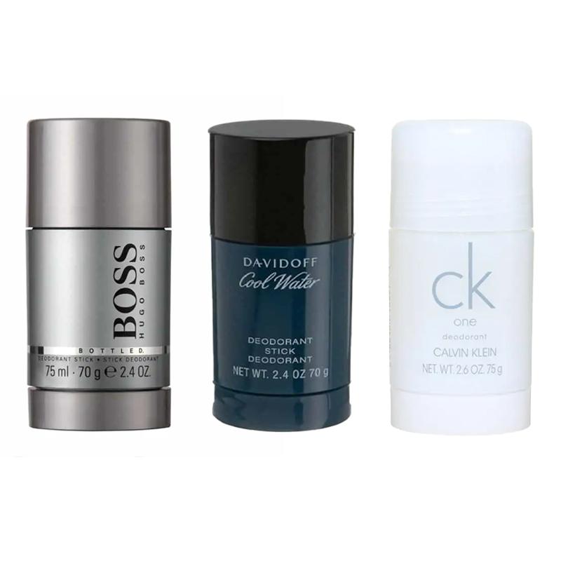Product Image for 3-pack Deostick (Boss Bottled + Cool Water + CK One 75ml)