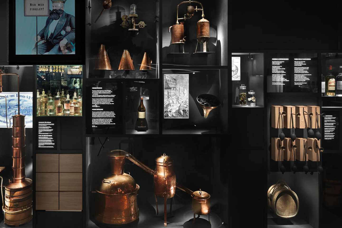 Inträde till Spritmuseum - 3 utställningar på Djurgården