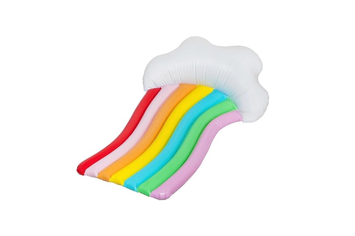 Rainbow Cloud Regnbåge Badmadrass / Flytleksak