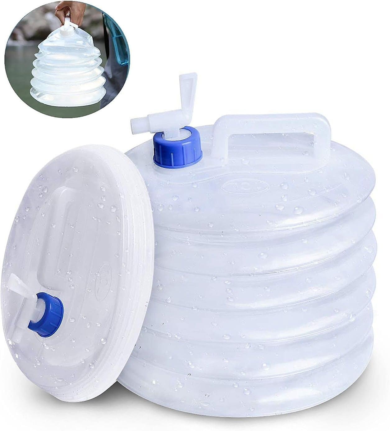 Hopfällbar vattenbehållare/ Vattenkanna 5L (1 av 4)