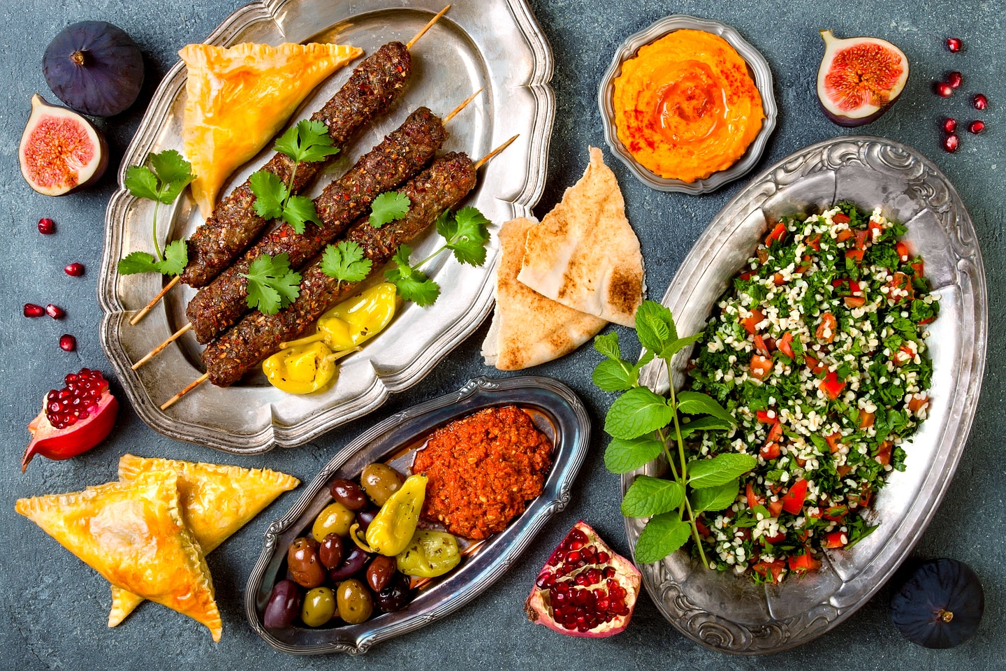 Libanesisk catering, 10 rätter (1 av 3)