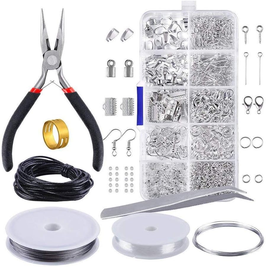 Product Image for Kit för DIY Smyckestillverkning Tänger Tråd Ringar