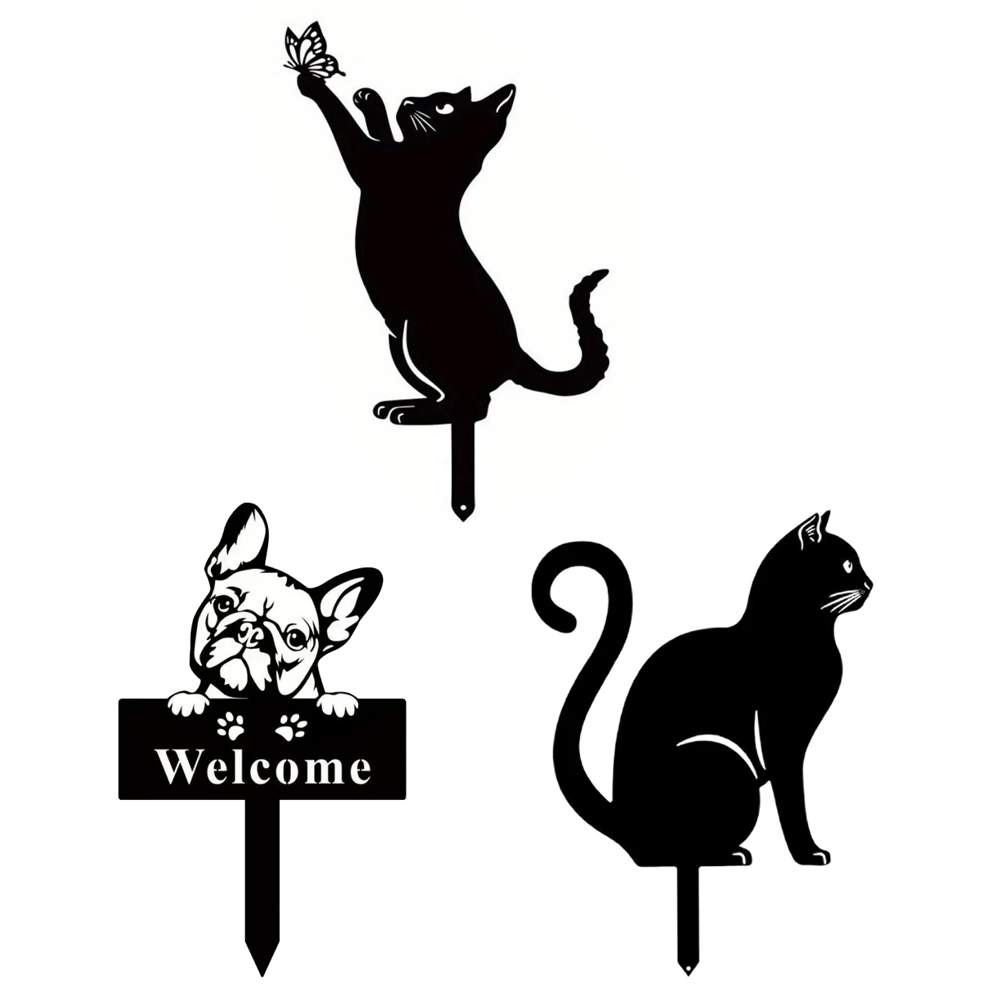 Product Image for Trädgårdsfigurer i 3 olika djurmotiv