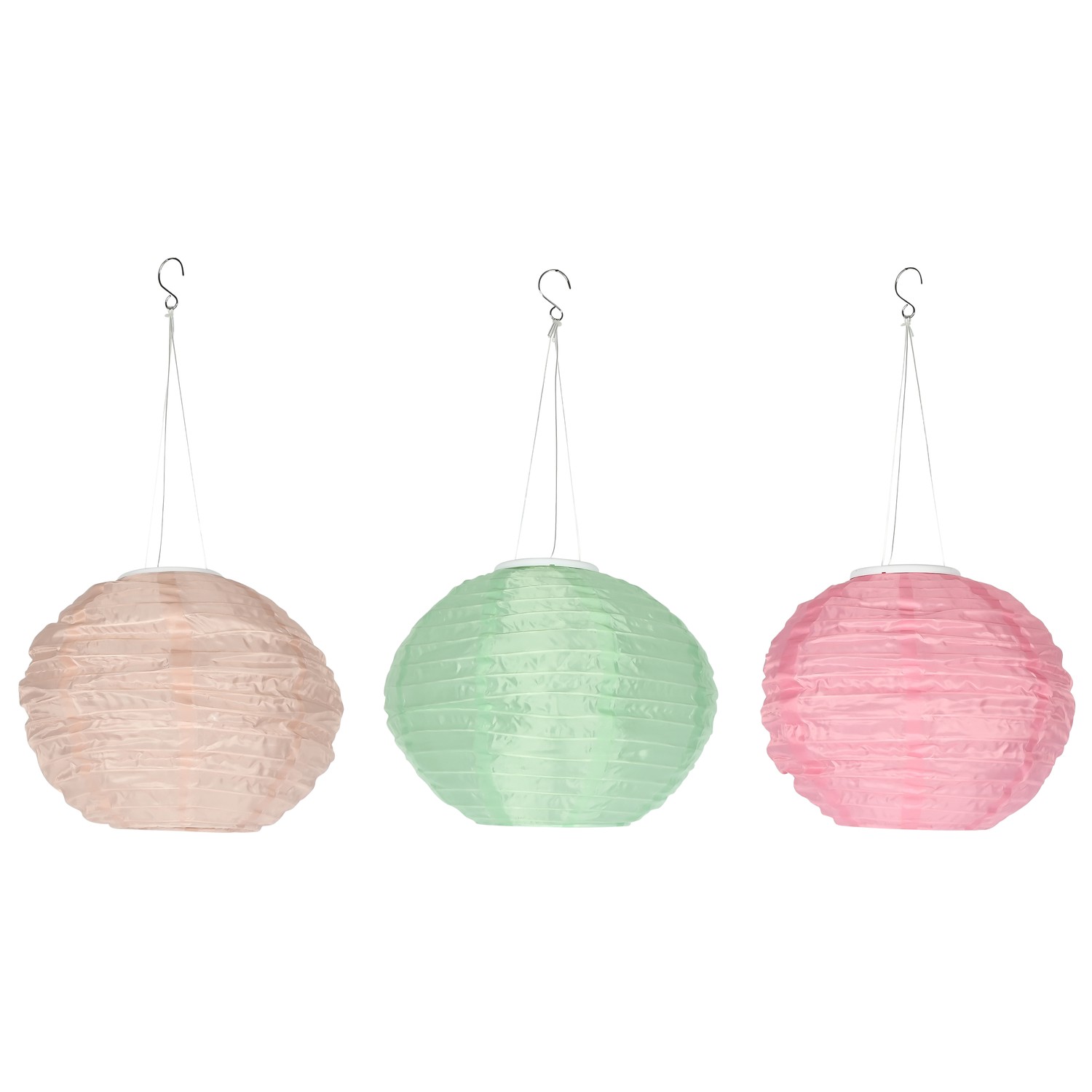 Solcellslampa / Lykta med LED 28 cm