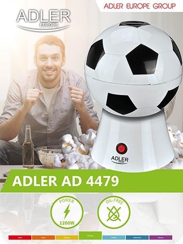 Adler popcornmaskin som ser ut som en fotboll (2 av 20)