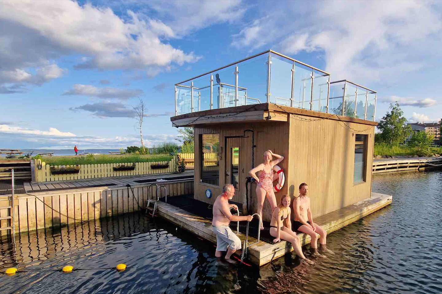 1 time drop-in fellesbadstue hos Fjordtokt