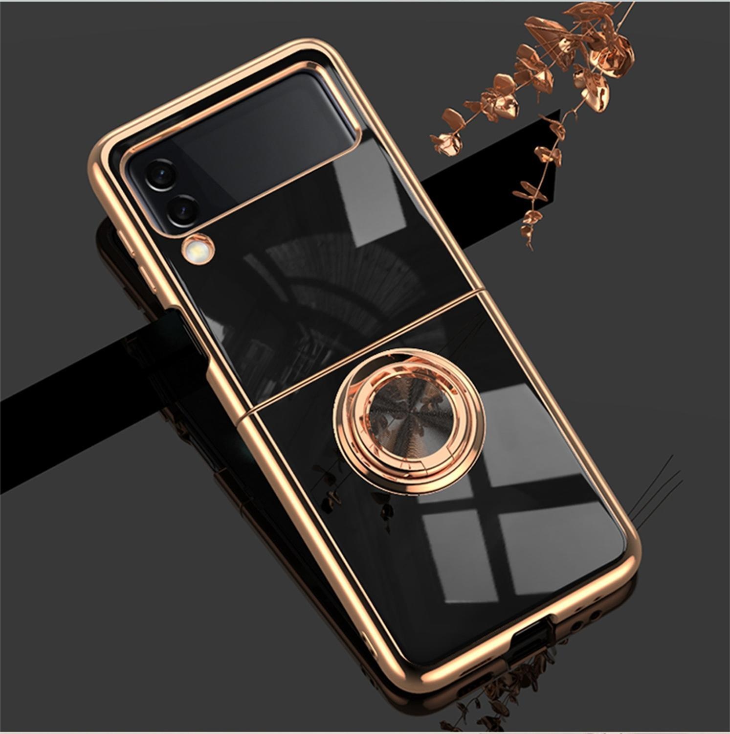 Product Image for Samsung Galaxy Z FLIP 4 - Lyxigt Stilrent skal med ring ställ