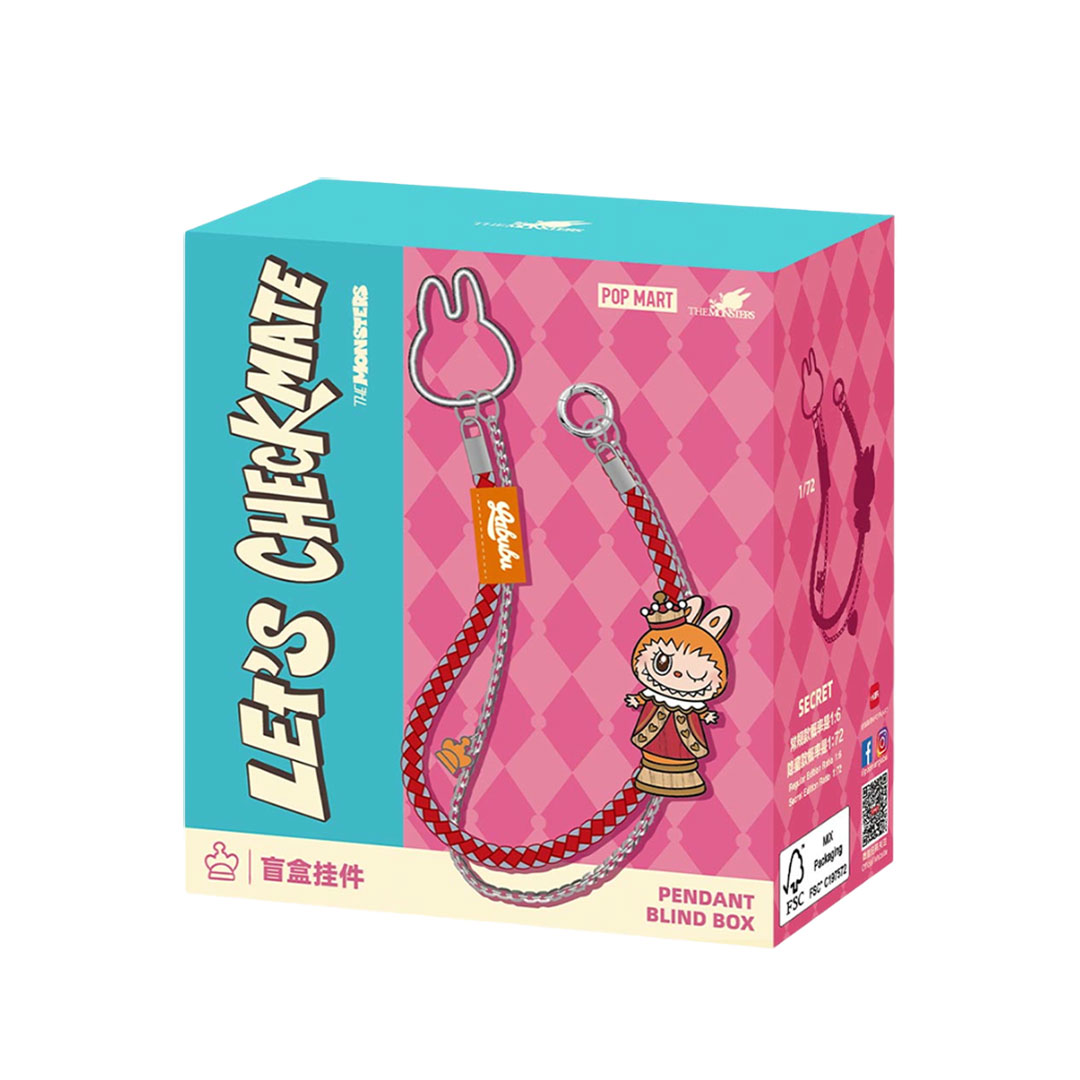 Pop Mart The Monsters Let’s Checkmate Series – Pendant Blind Box