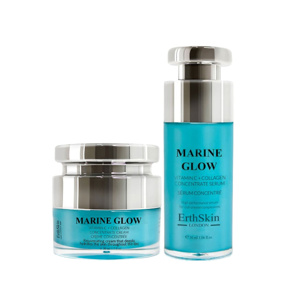 ErthSkin London - Ansiktskräm och serum med vitamin C och kollagen