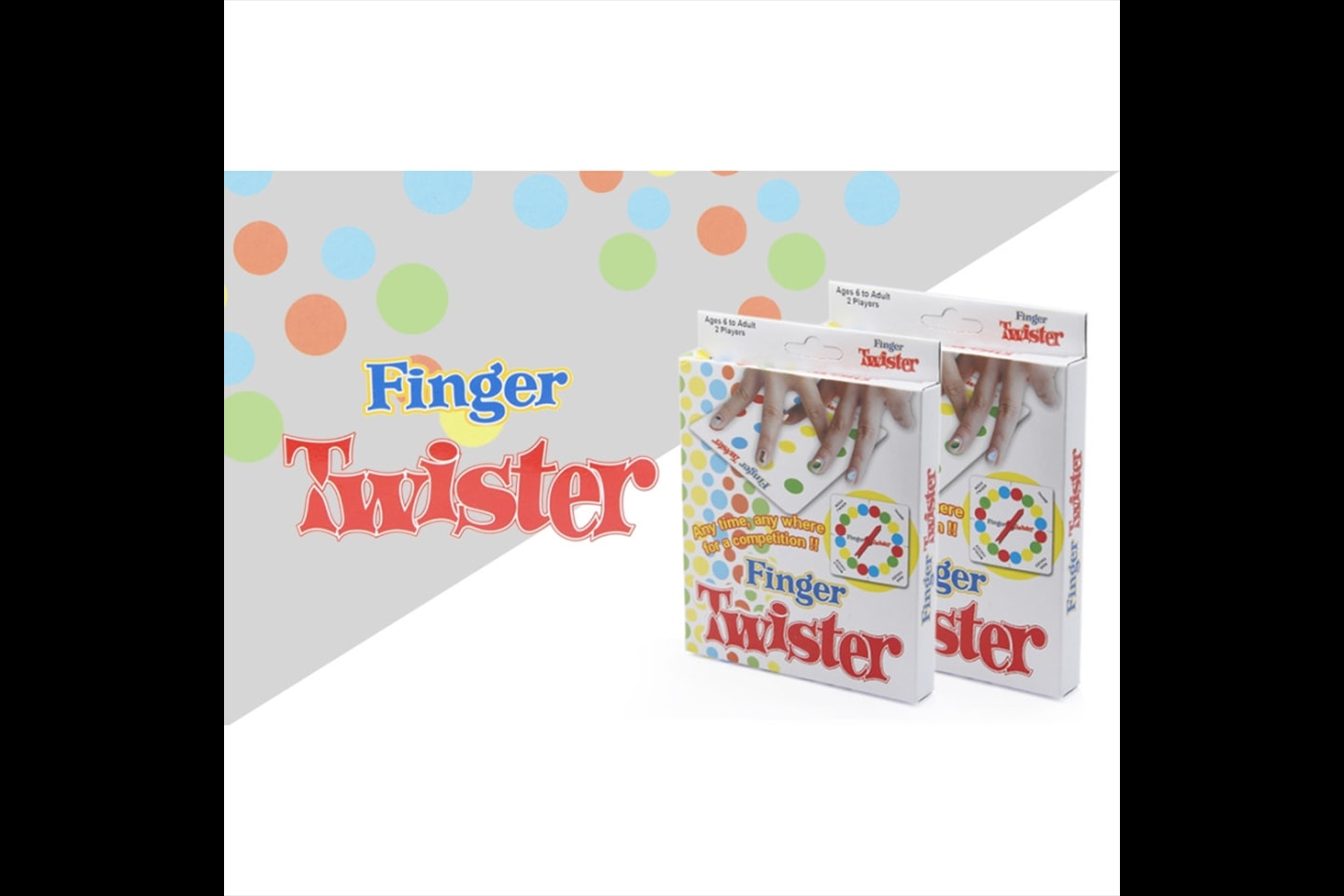 Morsomt Finger Twister-spill (3 av 8)