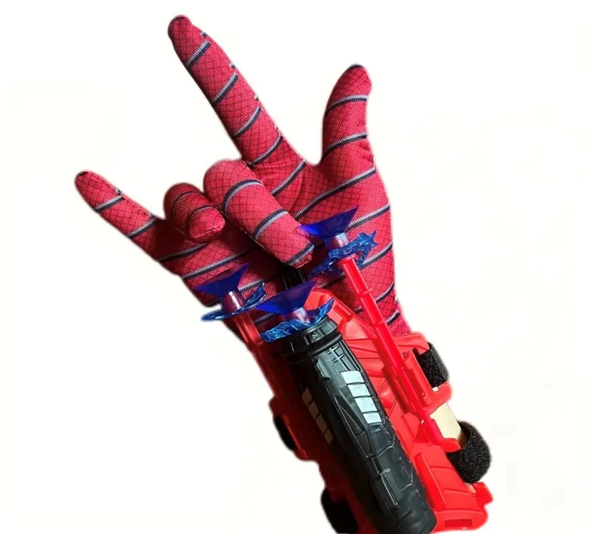 Spiderman Nätskjutare - Skjuter ut sugkoppar för Barn  (4 av 8)