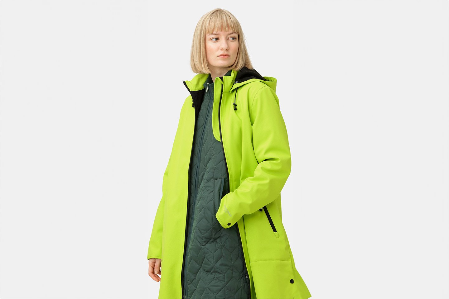 Ilse Jacobsen - Raincoat - RAIN128, Lime Green