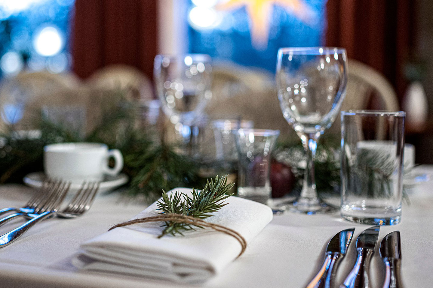 1 natt for 2 med julebuffet og frokost på Lundsbrunn Resort & Spa