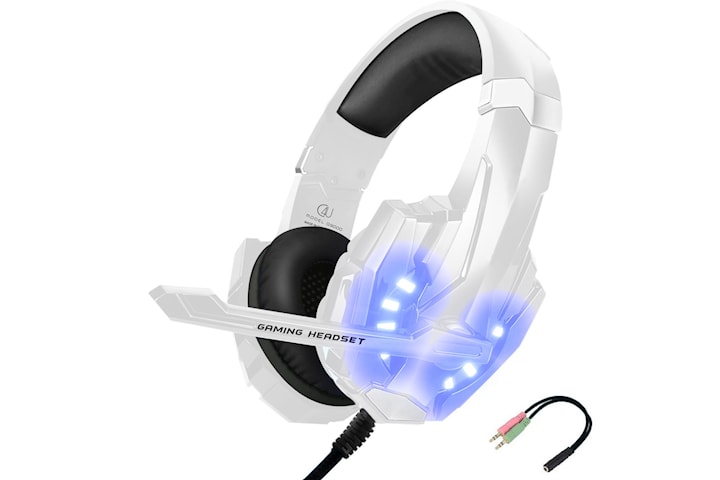 Gaming headset hörlurar C4U®  G9000 Mic för Playstation" 4 / Ps5" Ps4" 