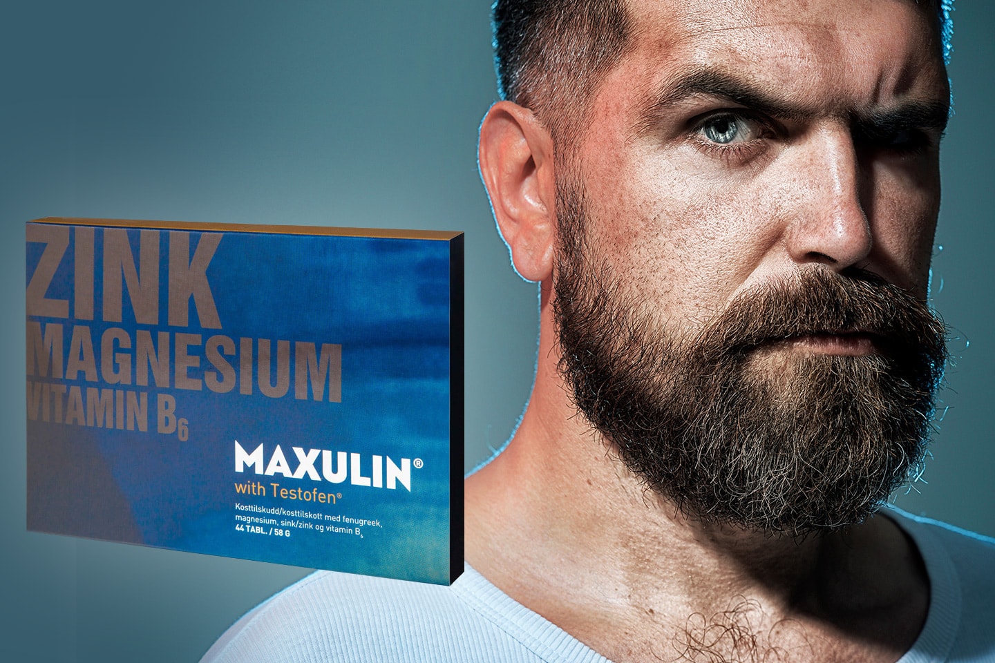 Maxulin® - Tillskott för män - Energi, testosteronnivå & muskelfunktion (1 av 3)