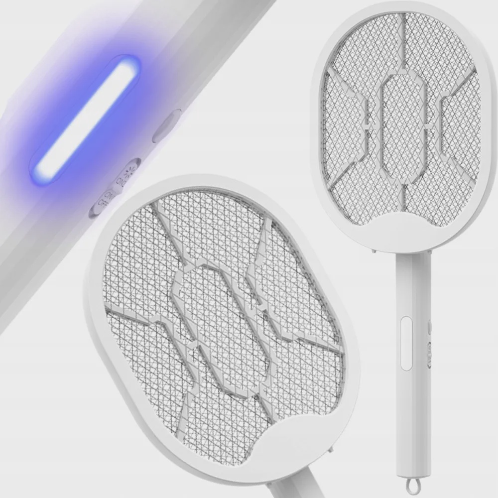 Elektrisk Flugdödare & Myggracket USB – UV-Lampa & Fällbar Design
