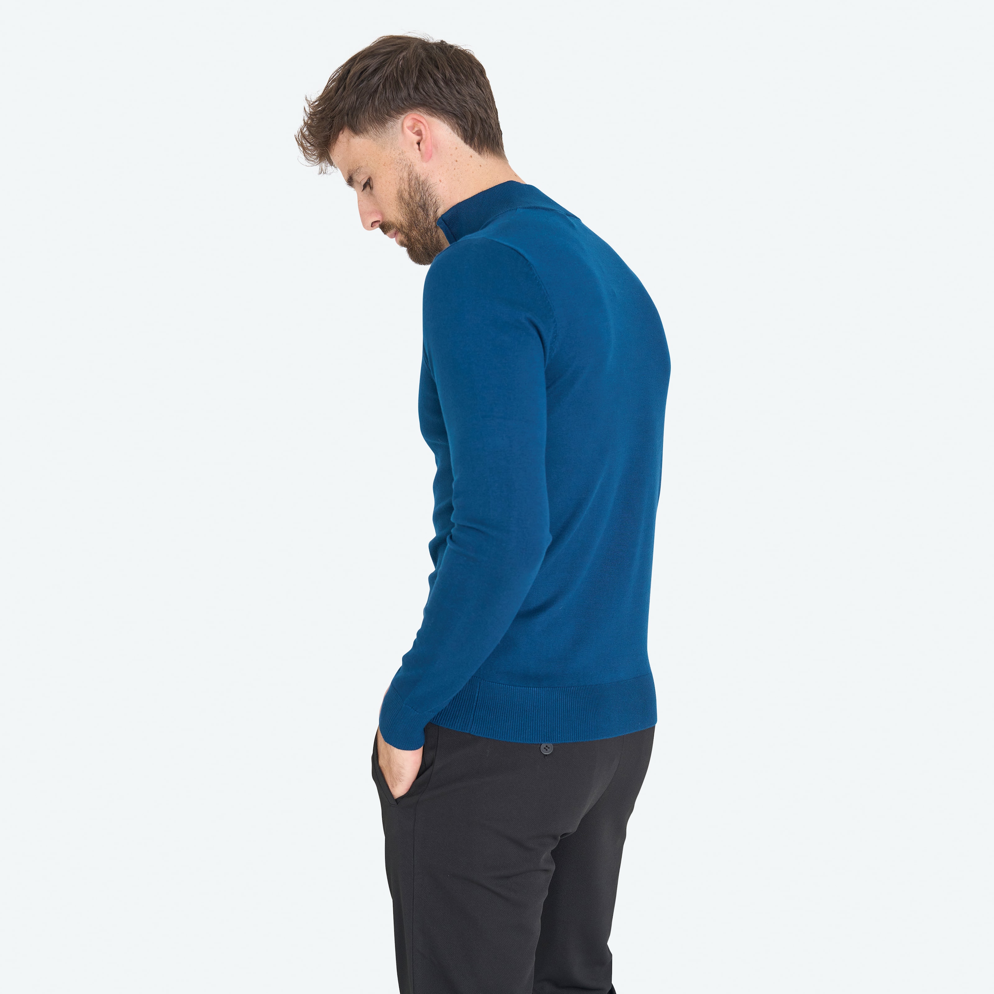 Solution - Half zip pullover, herr (3 av 13)