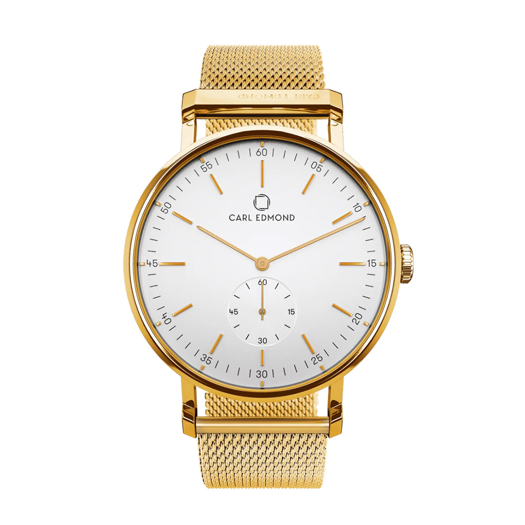 Product Image for Carl Edmond Ryolit White Deluxe Gold - Damklocka