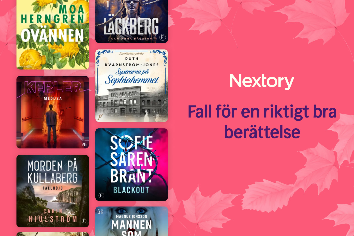Prova Nextory 9 veckor gratis - För nya och gamla Nextory-kunder
