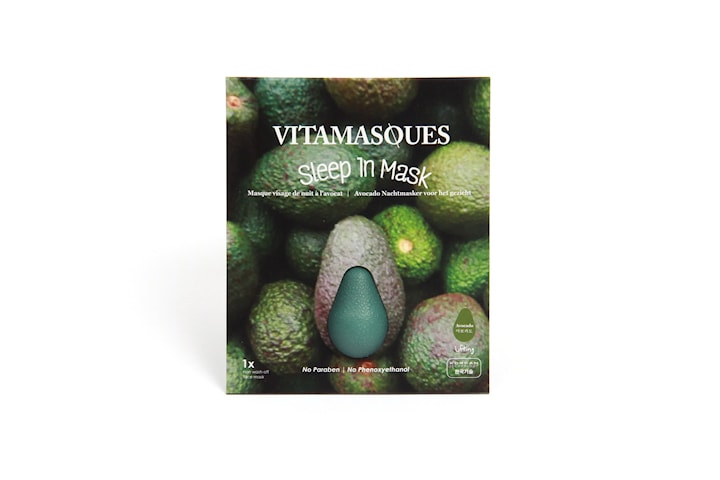 Vitamasques Sleep In 3d Masks - Avocado ( 2 pods) + Lifting