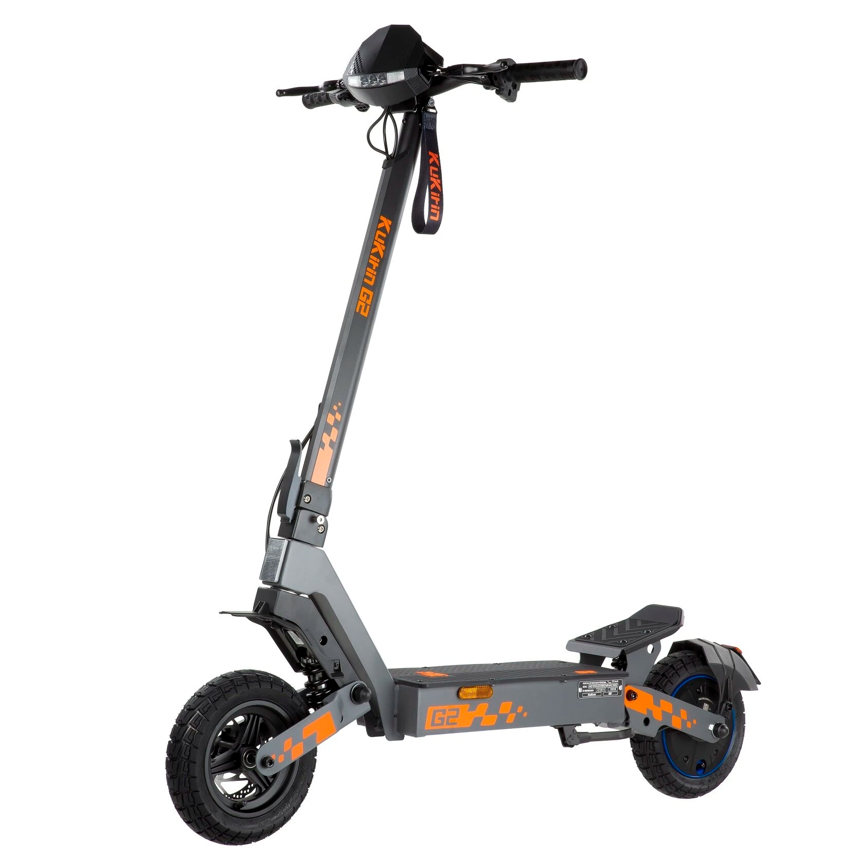 KuKirin G2 El-scooter 1200W – 45 km/h, 55 km räckvidd, 10" Offroaddäck