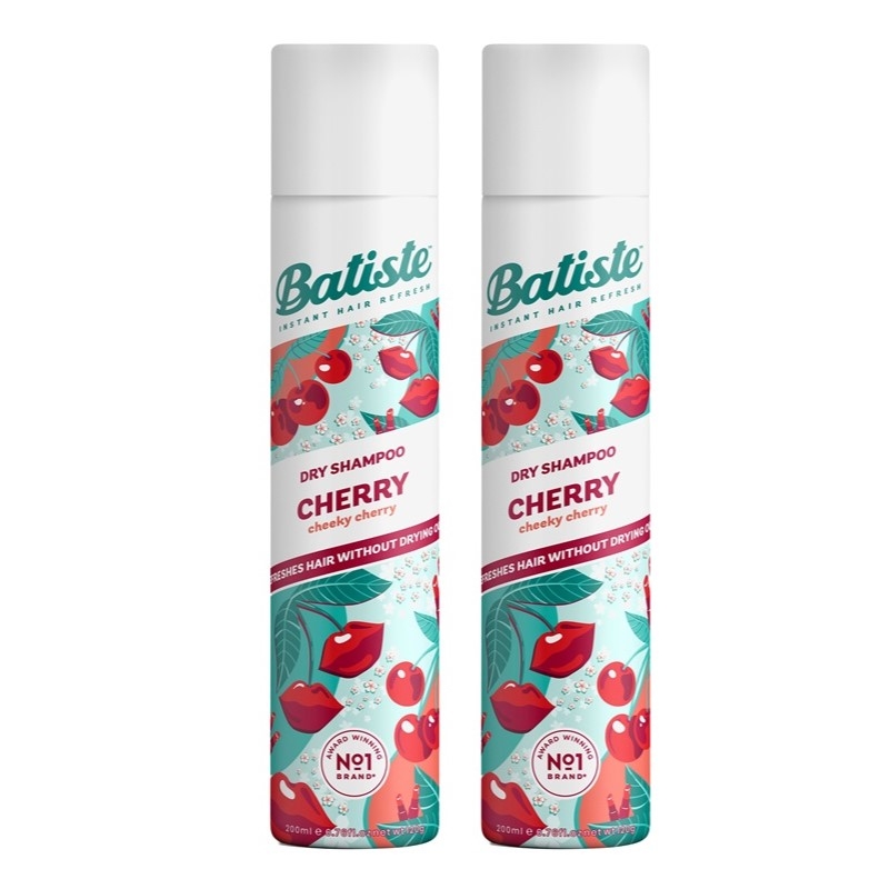 Product Image for 2-pack Batiste Dry Shampoo Cherry 200ml