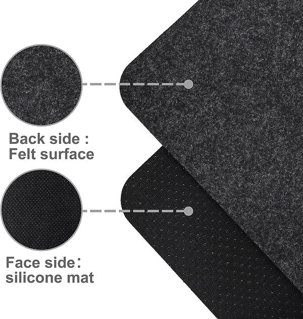 Beskyttende filtmatte for benkeplate 4-pack (2 av 8)