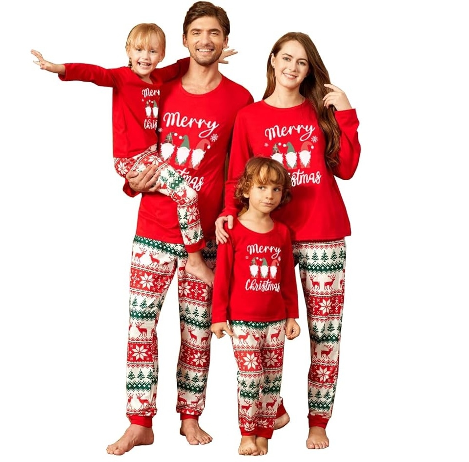 Product Image for Matchande julpyjamas för familjen - festliga stilar för mamma och pappa