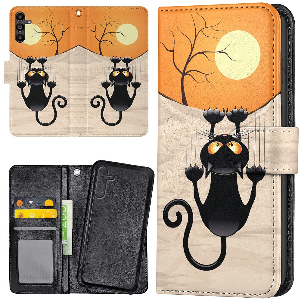 Lommebok Deksel Klorekatt for Samsung Galaxy S25