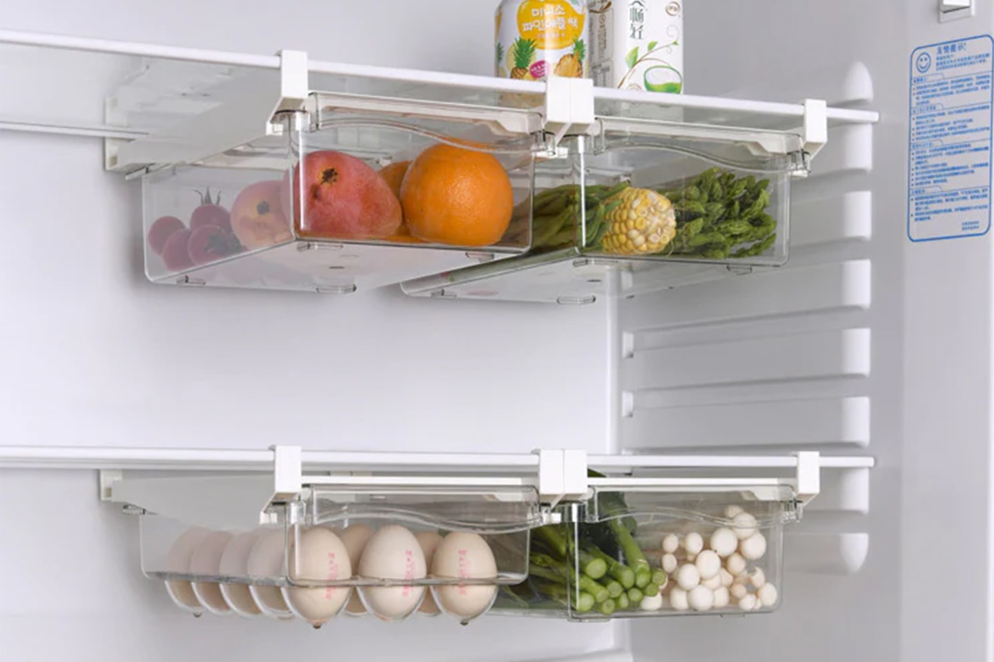 Kjøleskapsskuff i plast (1 av 10)