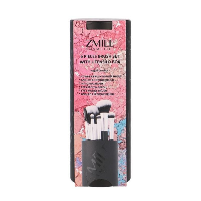 Zmile Cosmetics Brush Set Your Utensilo Brushes 6pcs (3 av 5)