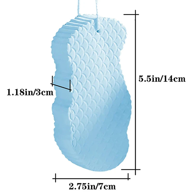 3D exfolieringssvamp för kropp (9 av 14) (10 av 14)
