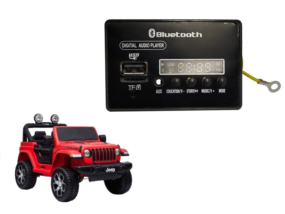 Musikpanel till elektrisk ride-on bil DK-JWR555