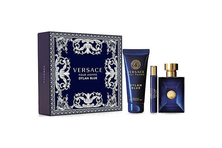 Giftset Versace Pour Homme Dylan Blue Edt 100ml + Edt 10ml + SG 150ml