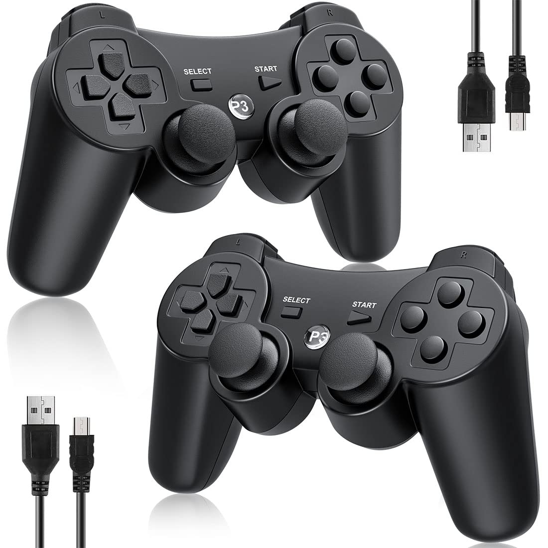 Trådløs håndkontroll / Kontroller for PS3-kompatibel