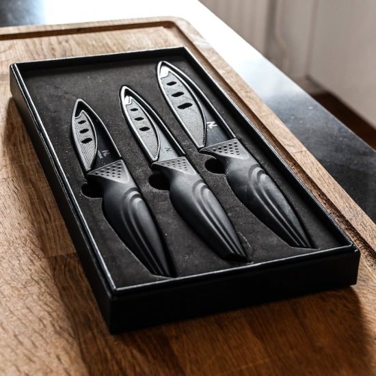 Keramiska knivar i presentbox, 3-pack (6 av 7)