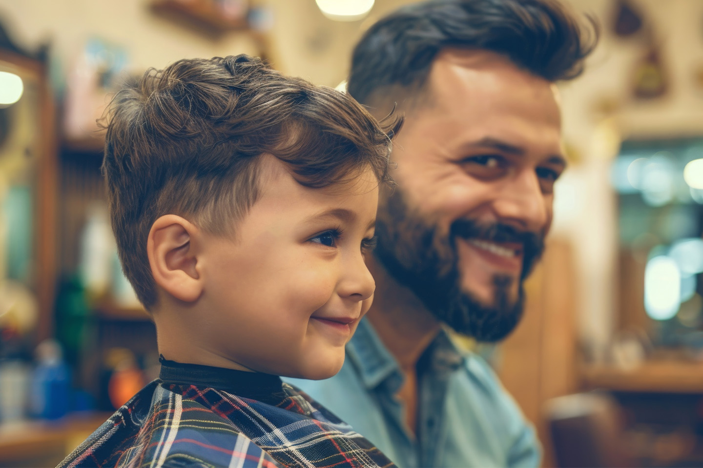 Barn- eller herrklippning hos Luxe Haven på Linnégatan