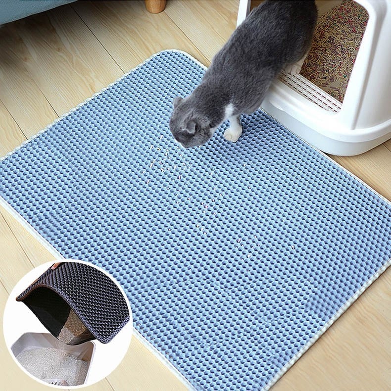 Product Image for Kattlådematta med dubbla lager - lätt att rengöra