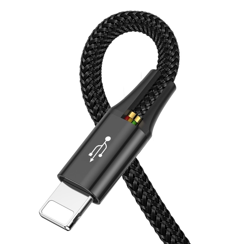 Baseus Ladekabel 4-i-1, 2x iPhone, USB-C, Micro-USB (7 av 9)