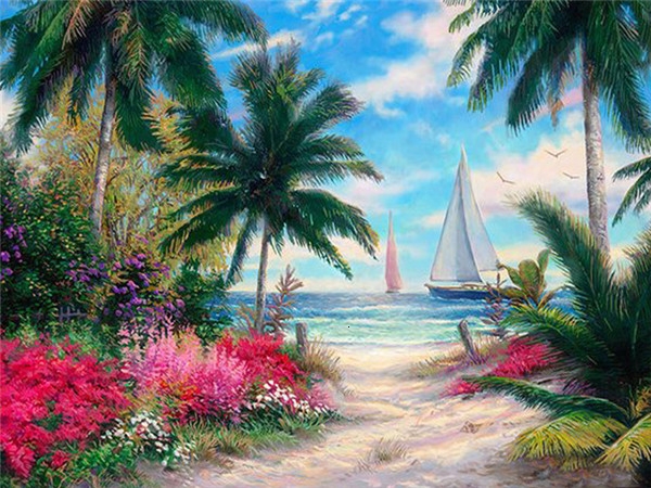 Product Image for Diamond Painting / Diamantmålning - 30x40cm - Paradis