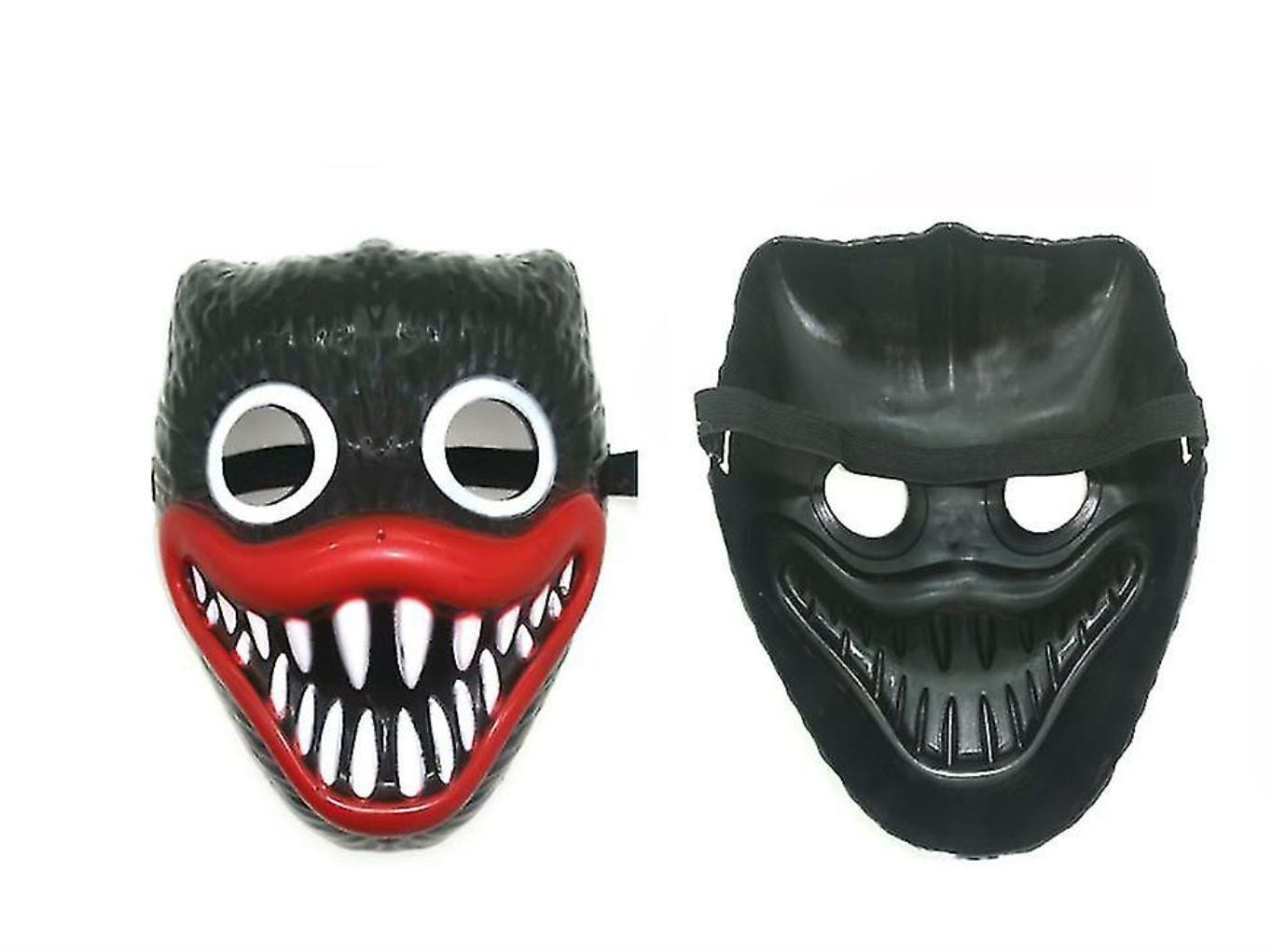 2-pack Huggy Wuggy cosplay mask till Halloween (4 av 6)